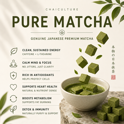 INSTANT MATCHA CUBES