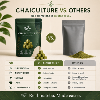 INSTANT MATCHA CUBES